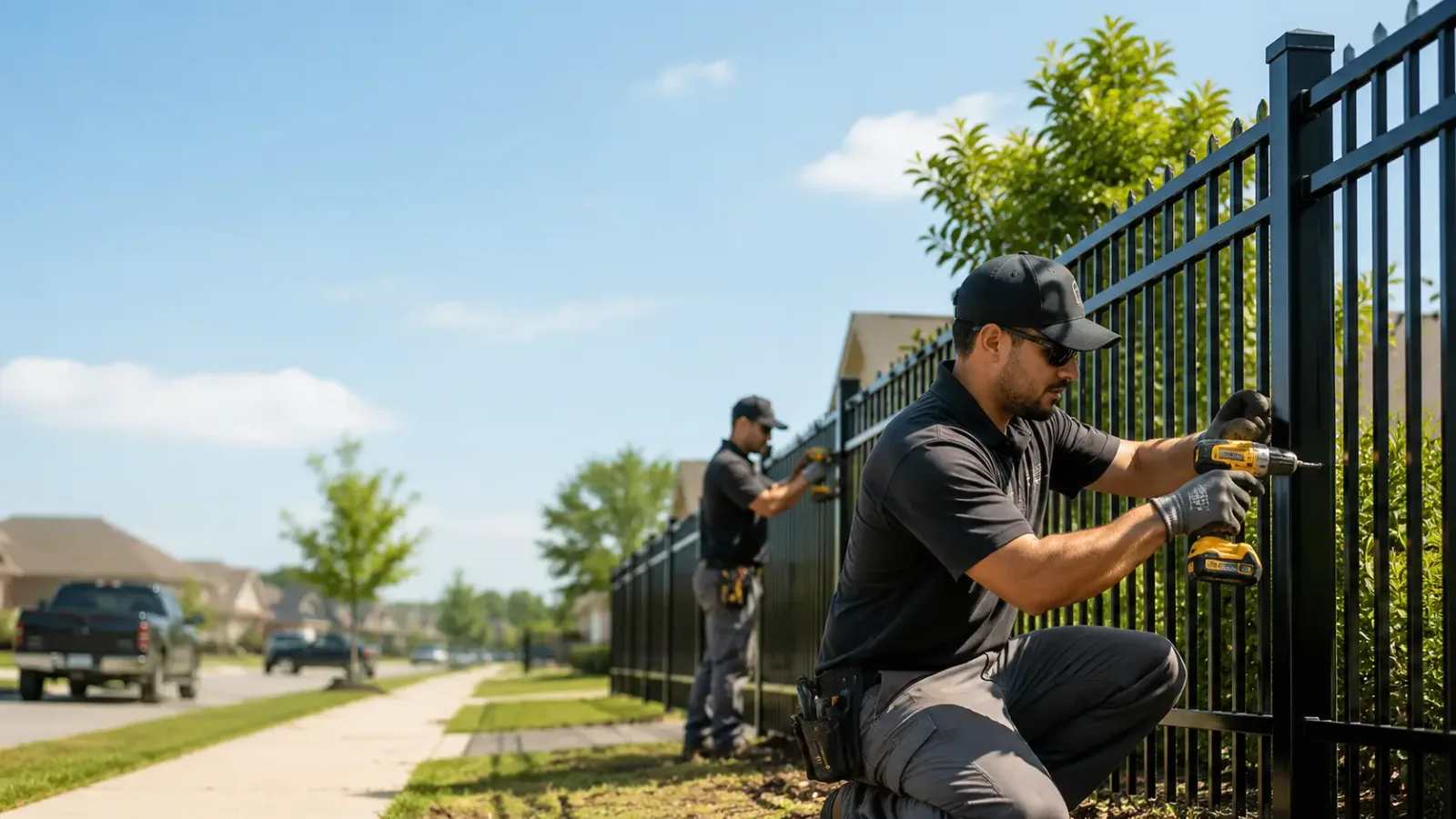 Metal Fence Installation in Exline, IA